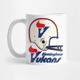 Defunct Birmingham Vulcans Football Team Helmet Mug